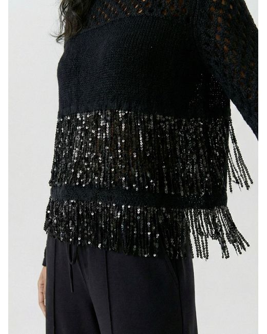 Ouí Black Pullover