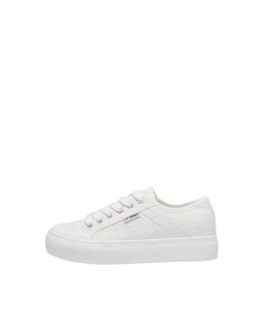 ONLY White Sneaker Noomi