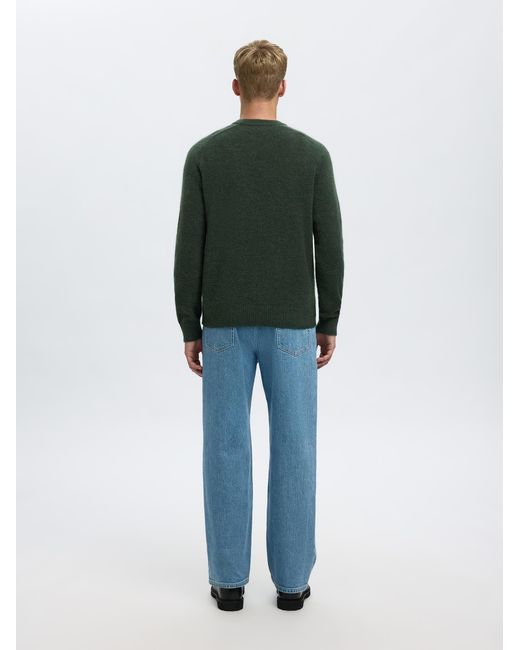 SELECTED Pullover Slhrai in Green für Herren
