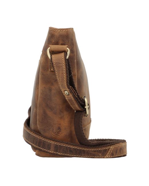Greenburry Brown Umhängetasche Vintage