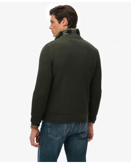 Superdry & Co Pullover in Green für Herren