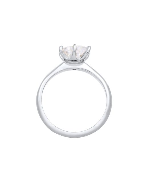 Elli Jewelry White Ring 'kristall ring'