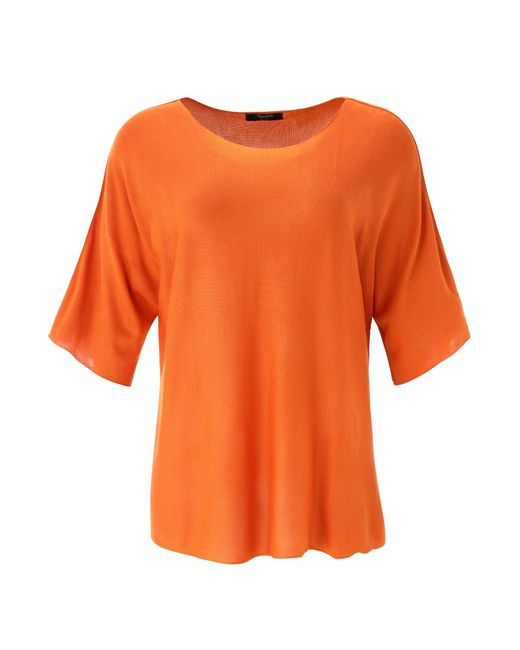 Aniston Orange Pullover