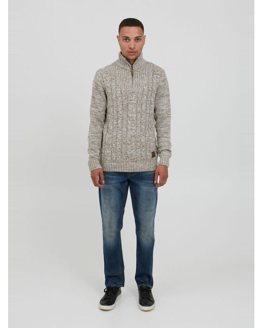 Solid Strickpullover Pankraz in Multicolor für Herren