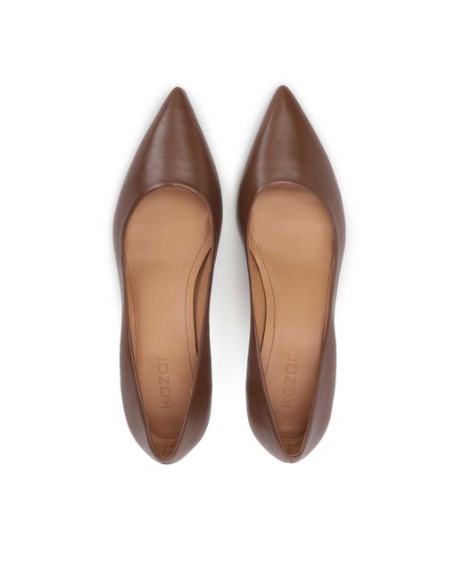 Kazar Brown Pumps