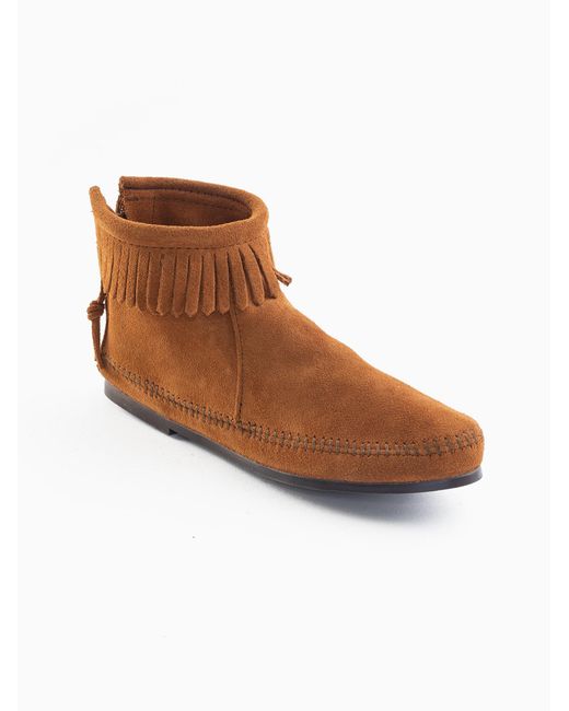 Minnetonka Brown Stiflette