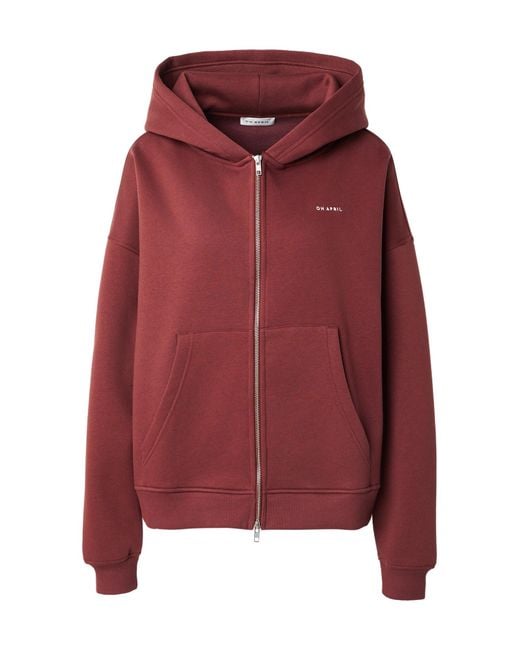 Oh April Red Sweatjacke