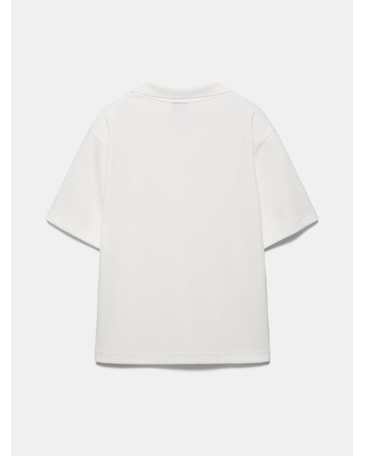 Pull&Bear Poloshirt in White für Herren