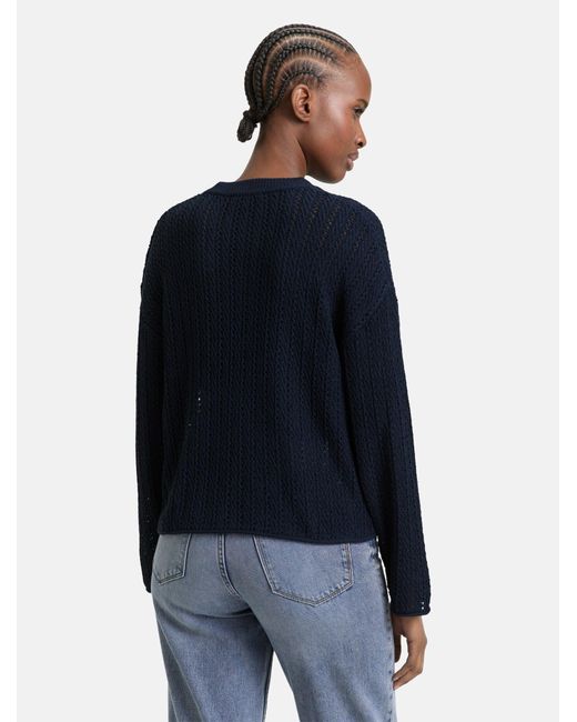 Tom Tailor Blue Pullover