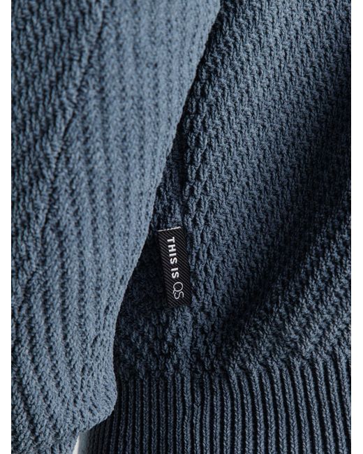 QS Pullover in Blue für Herren