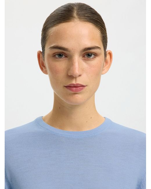 SELECTED Blue Pullover Slfthea