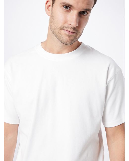 Solid T-Shirt Sddanton in White für Herren