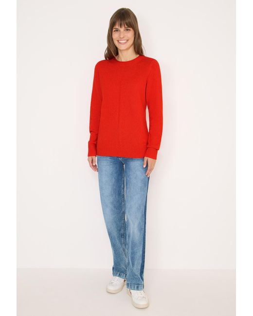 Cecil Red Pullover
