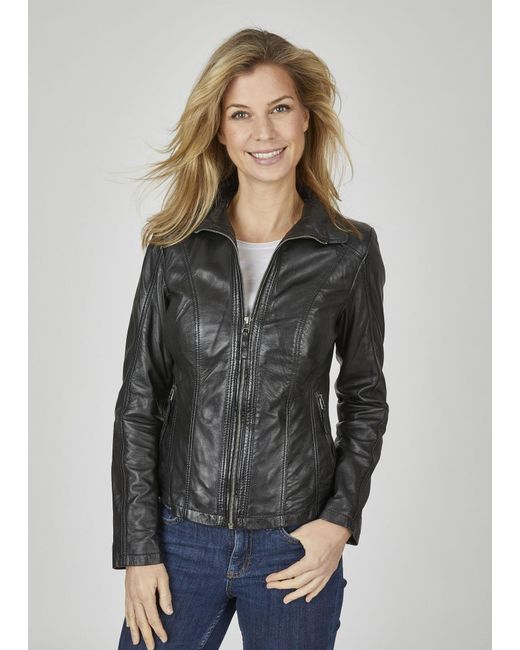 7eleven Black Lederjacke Segunea