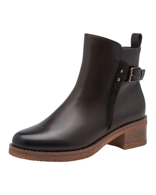 Marco Tozzi Brown Stiefelette