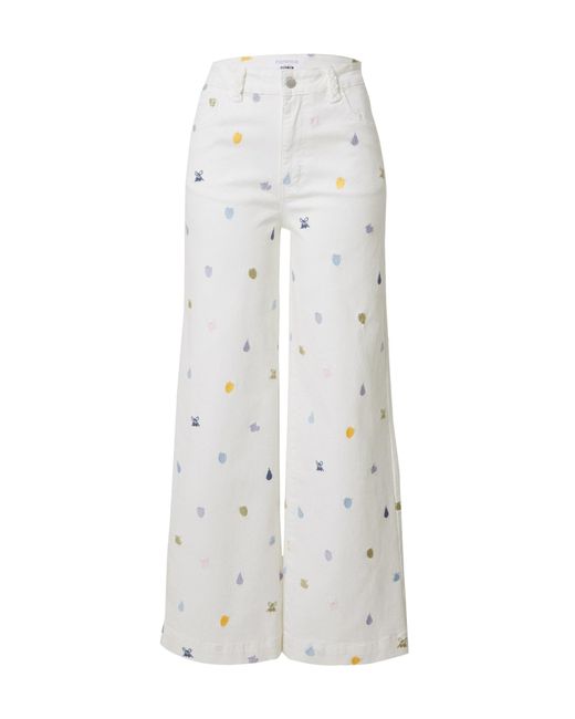 florence by mills exclusive for ABOUT YOU White Jeans 'Cassaven' (Ocs)