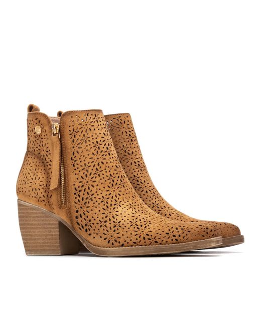 Xti Brown Stiefelette