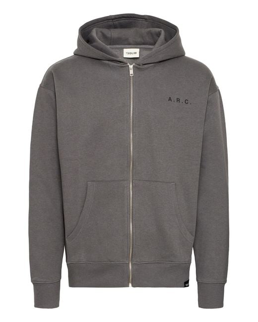 Solid Sweatjacke Sdhenne in Gray für Herren