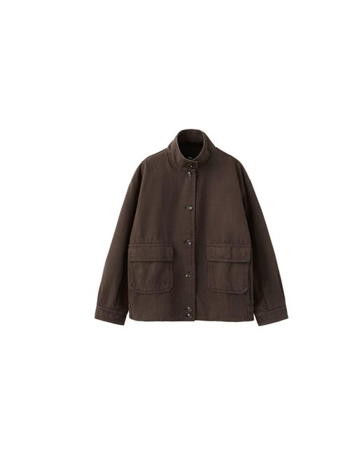 Mango Brown Jacke Eugenie