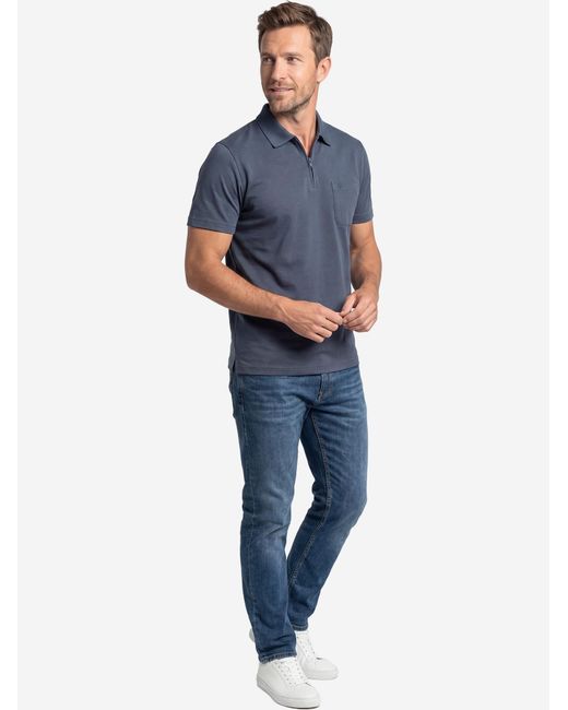 RAGMAN Shirt Basic in Blue für Herren