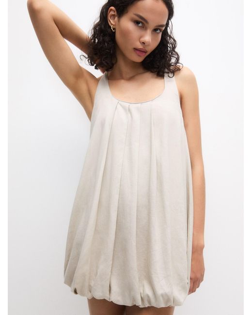 Pull&Bear White Kleid