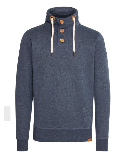 Solid Sweatshirt Trip in Blue für Herren