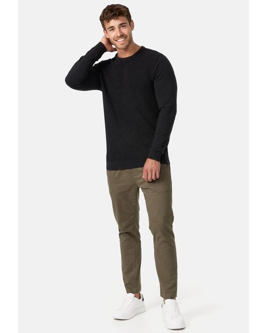 INDICODE Pullover Reign in Black für Herren