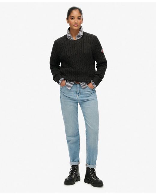 Superdry & Co Black Pullover