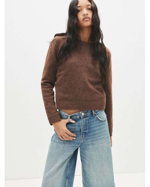 Pull&Bear Brown Pullover