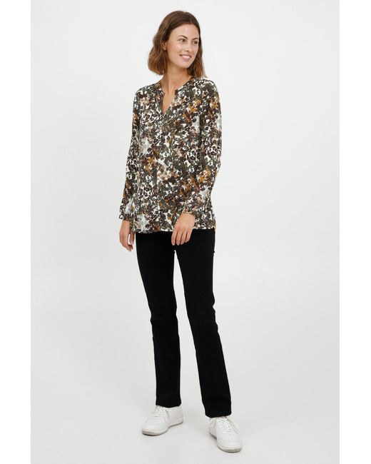 Fransa Black Bluse 'Cahavis 4'
