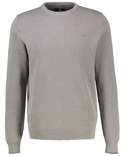 Lerros Pullover Basic in Gray für Herren