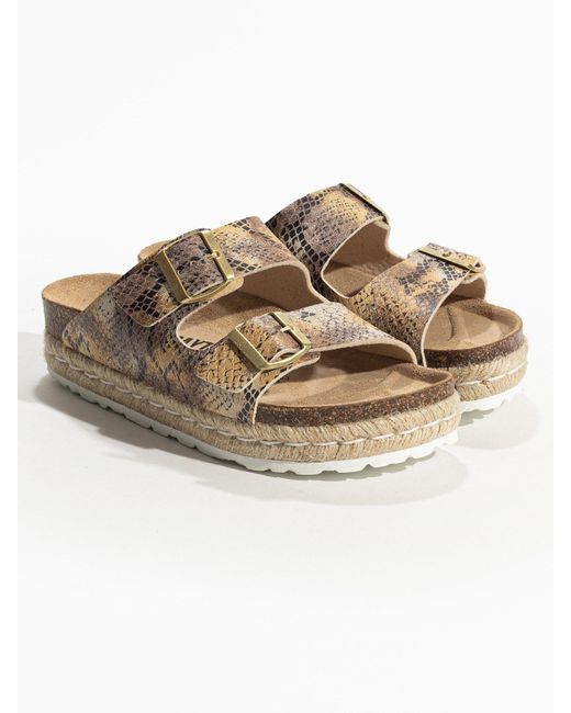 Bayton White Pantolette 'Olympe'