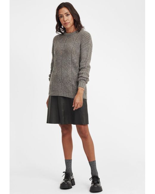 Oxmo Gray Pullover 'chiara'