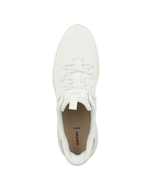Geox White Sneaker Plummery