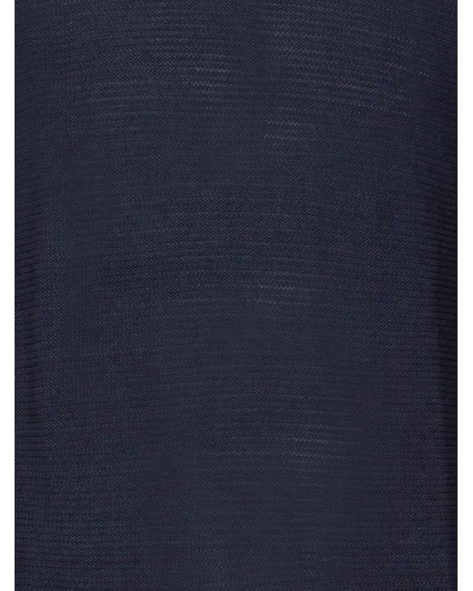 Solid Pullover in Blue für Herren