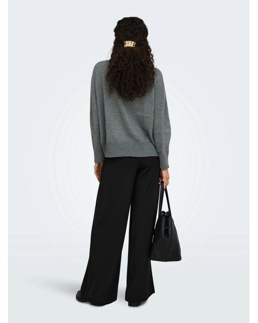 ONLY Gray Pullover Onlalivia