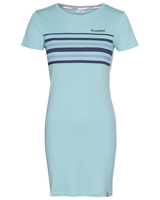 Kangaroos Blue Kleid