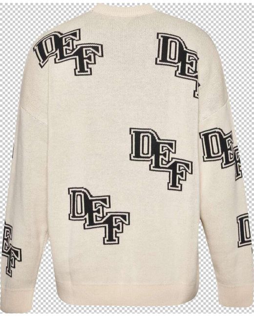 DEF Pullover in Natural für Herren