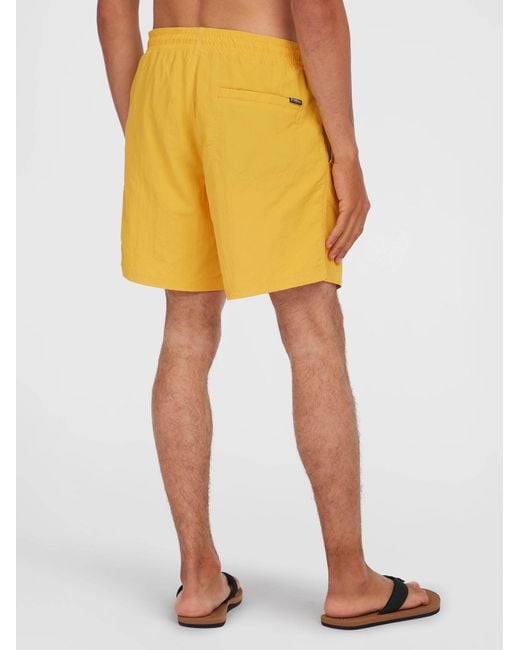 O'neill Sportswear Oneill Badeshorts Vert 16 in Yellow für Herren