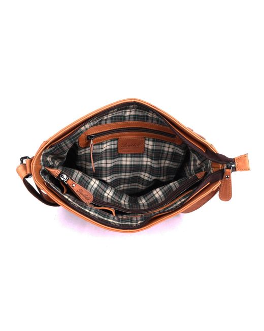 Benthill Brown Schultertasche
