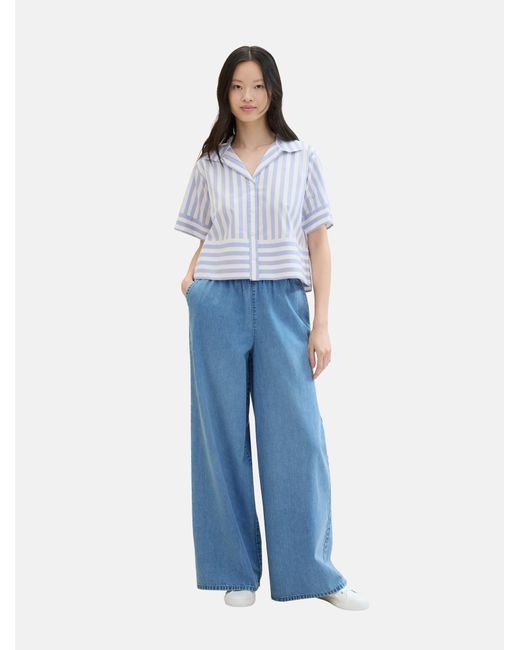Tom Tailor Blue Bluse