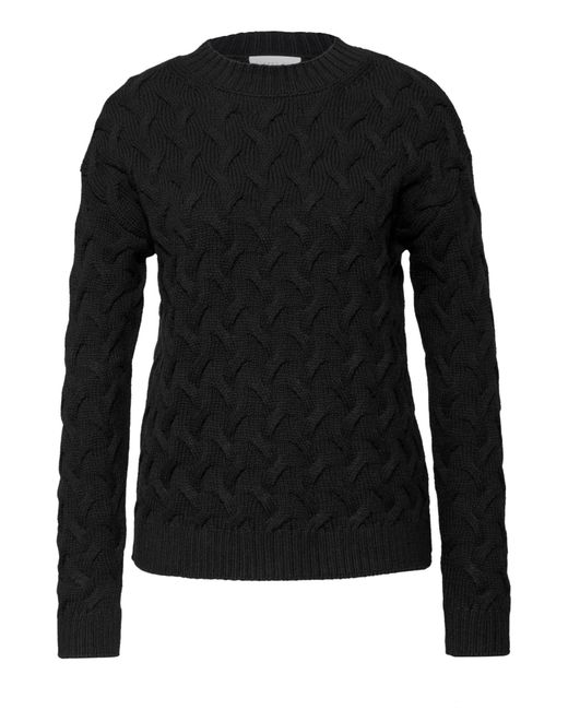STREET ONE STUDIO Black Pullover