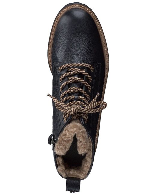 Paul Green Black Schnürstiefelette