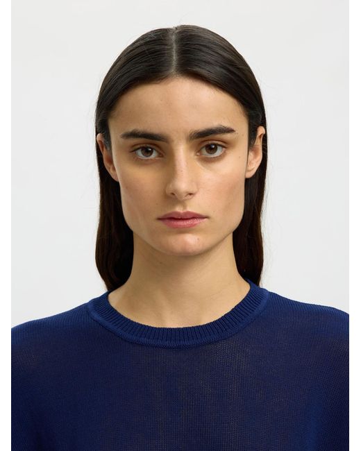 SELECTED Blue Pullover