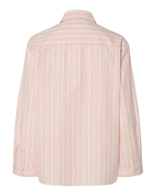 Pieces Pink Bluse