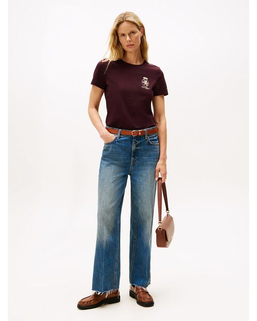 Tommy Hilfiger Purple T-Shirt