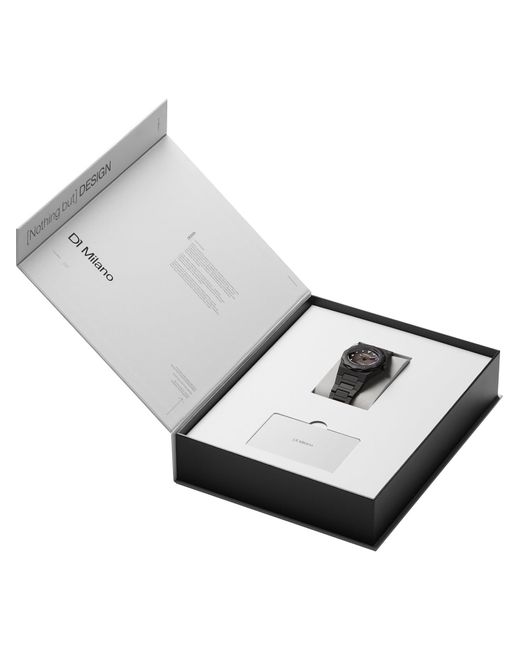 D1 Milano Analoguhr in Black für Herren