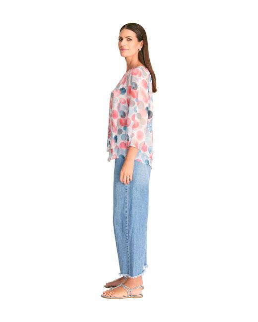 Hermann Lange Blue Bluse