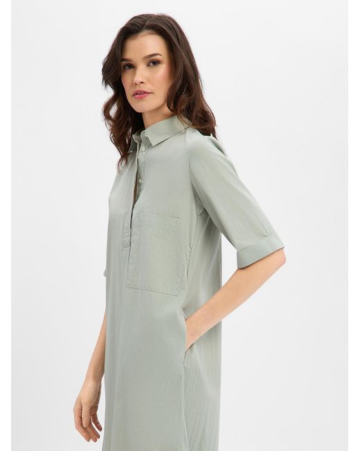 Marie Lund Green Blusenkleid Lisa