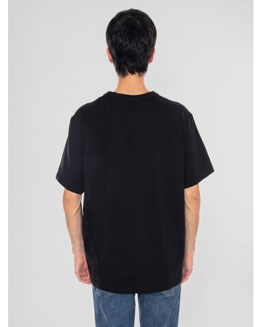 Wrangler Shirt Ss Solid Tee in Blue für Herren